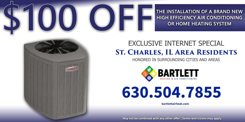 $100 off HVAC Unit